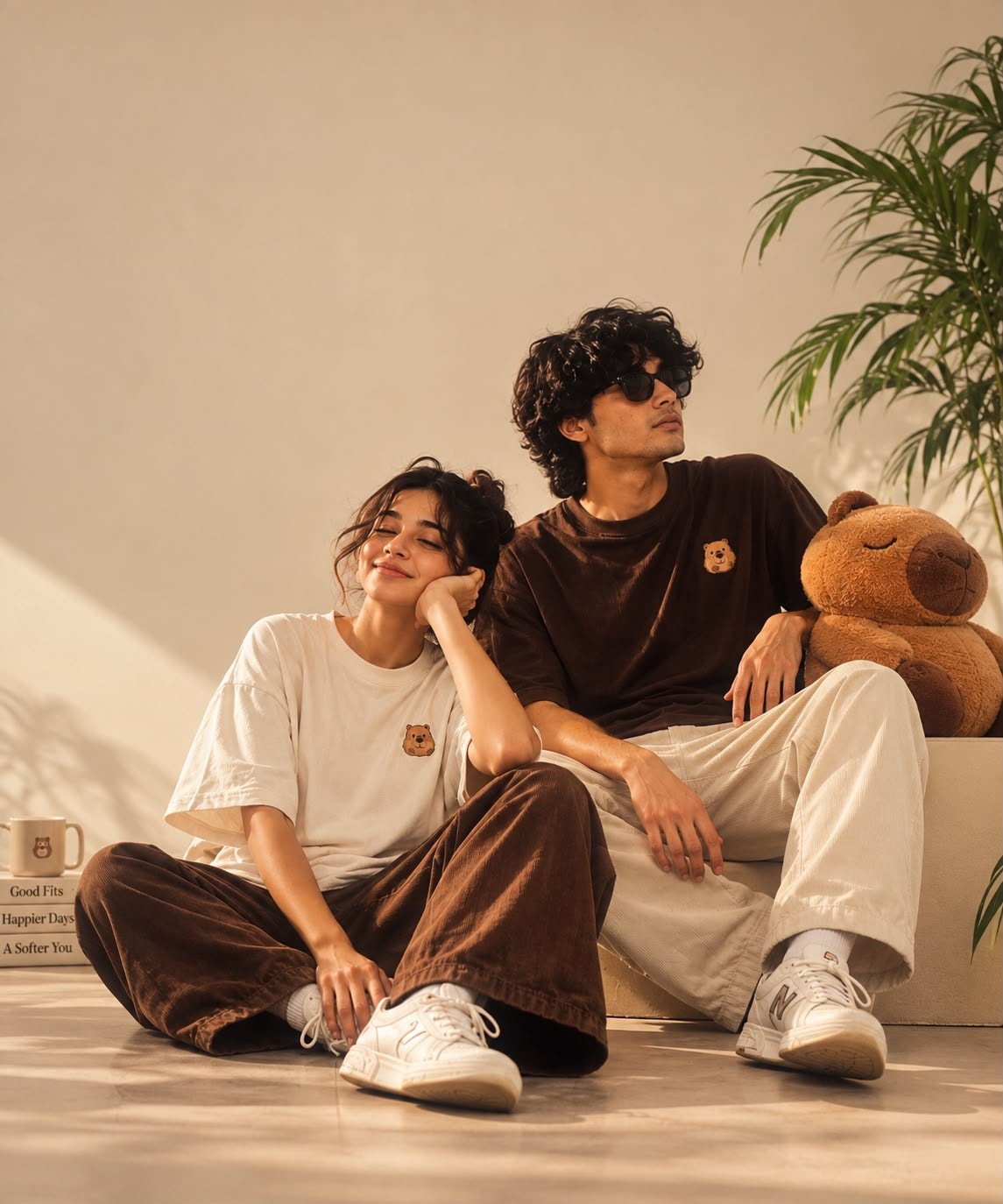 Cozy warm textures — the B CAPYBARA aesthetic